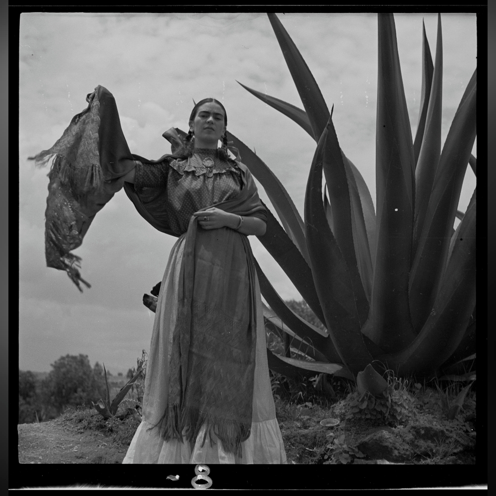 Frida Kahlo Art Print Of Photograph